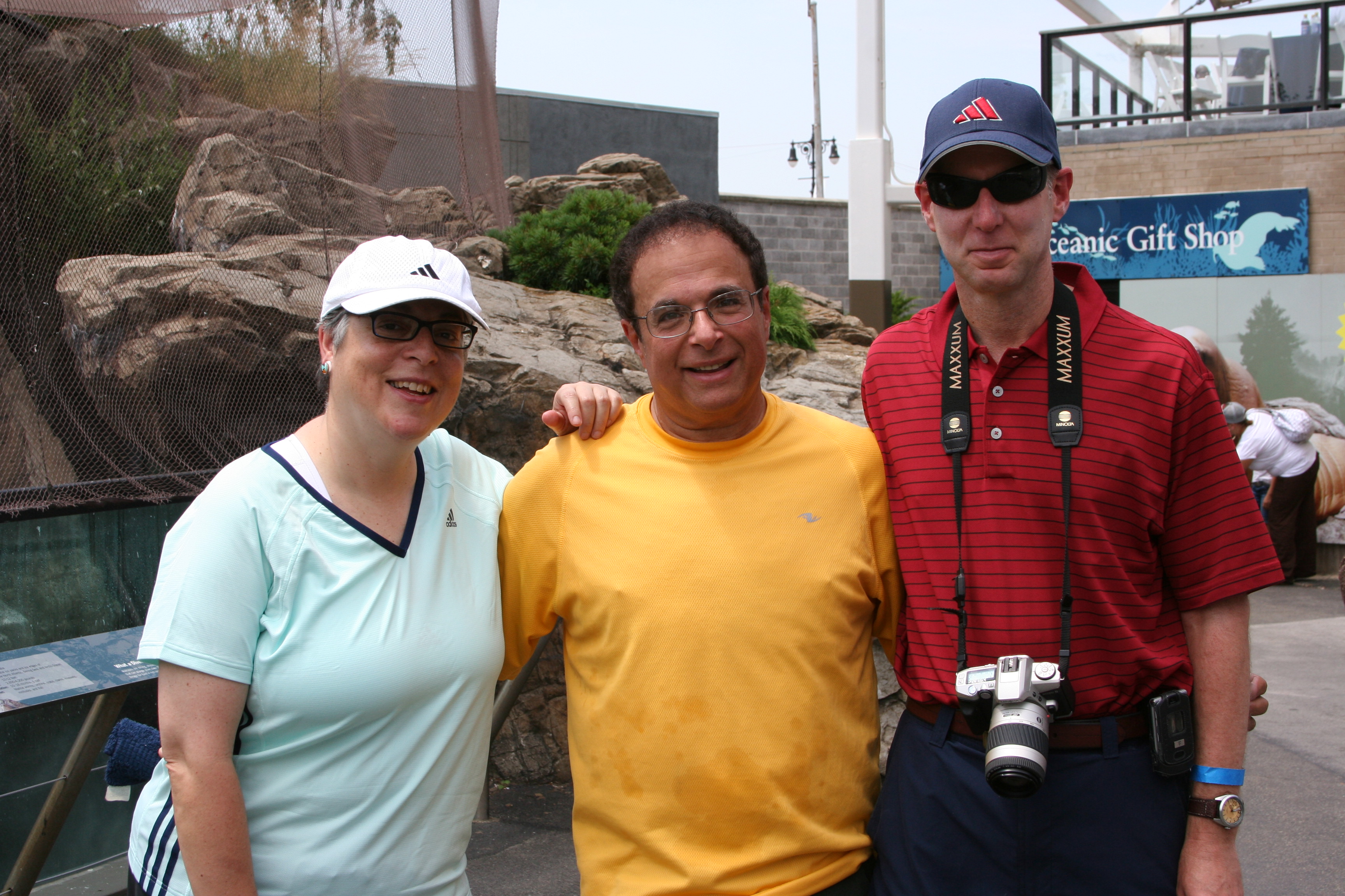 Benita Hirsch, Alum David Holstein and Michael Scharff